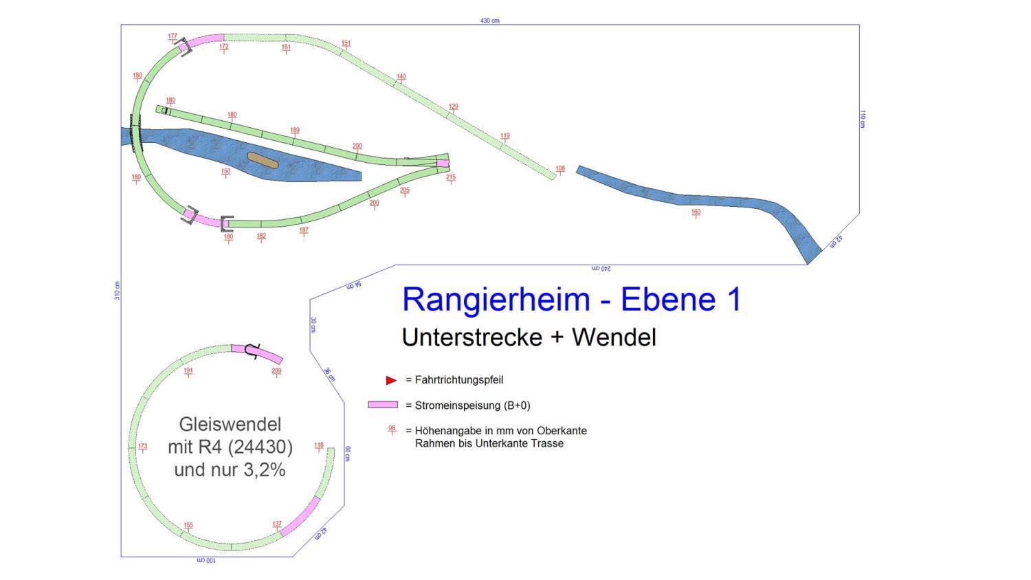 GP5-0100 C-Gleisplan Rangierheim 430x310x140
